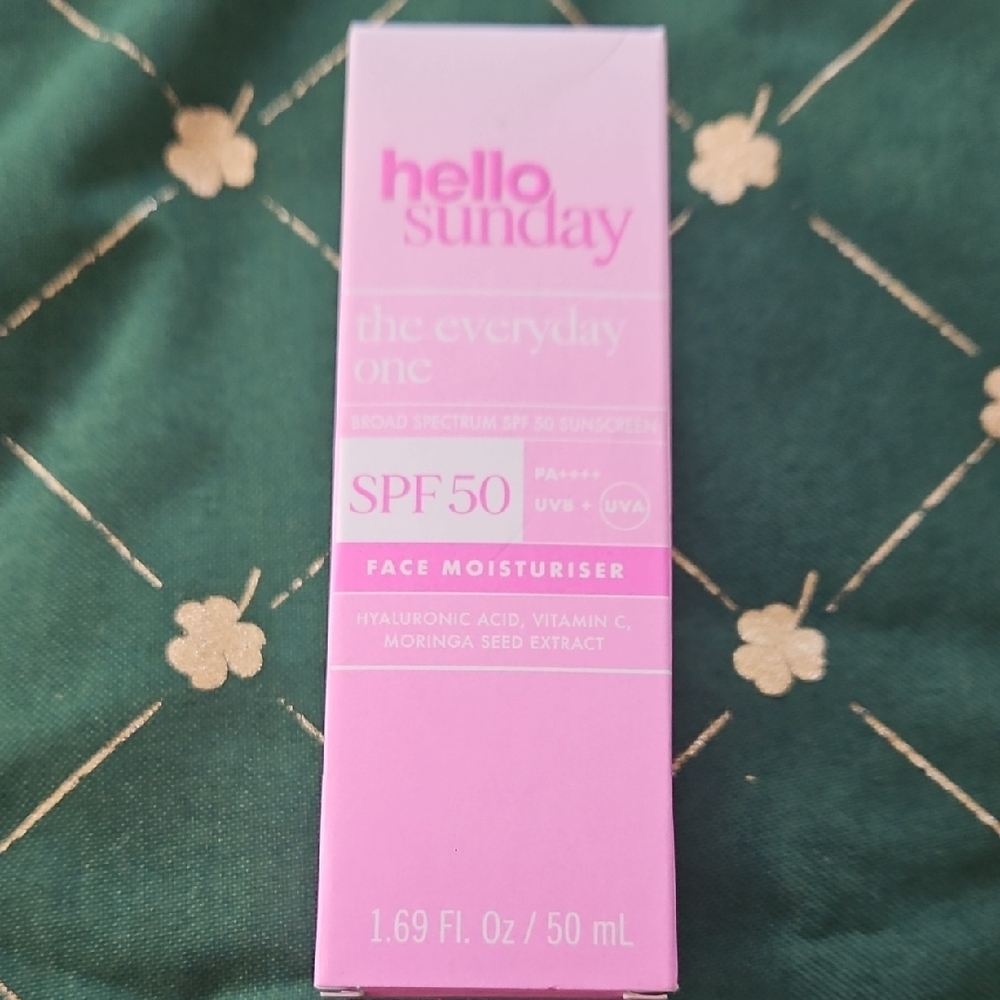 Hello Sunday SPF 50 Face Moisturiser